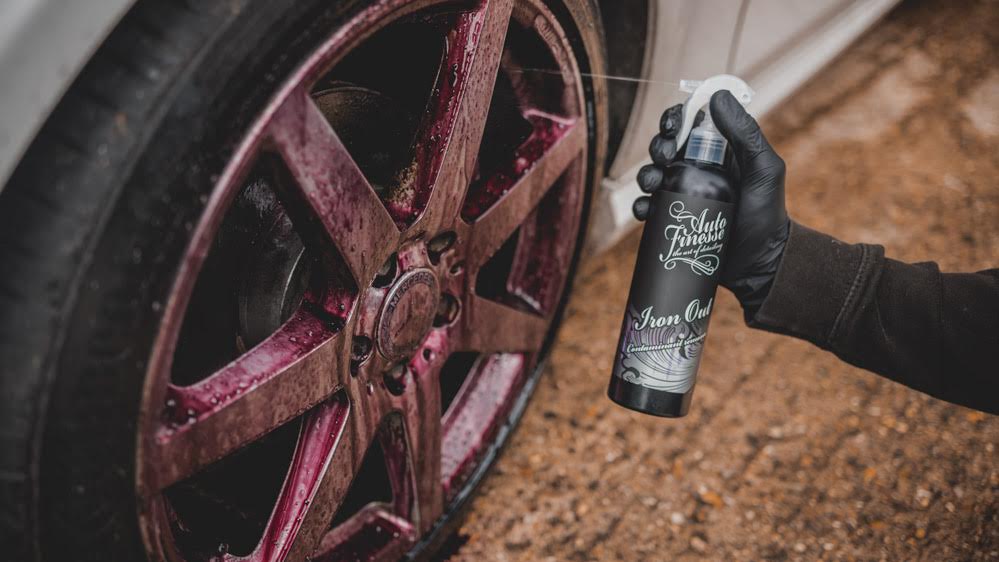 Iron out on wheel